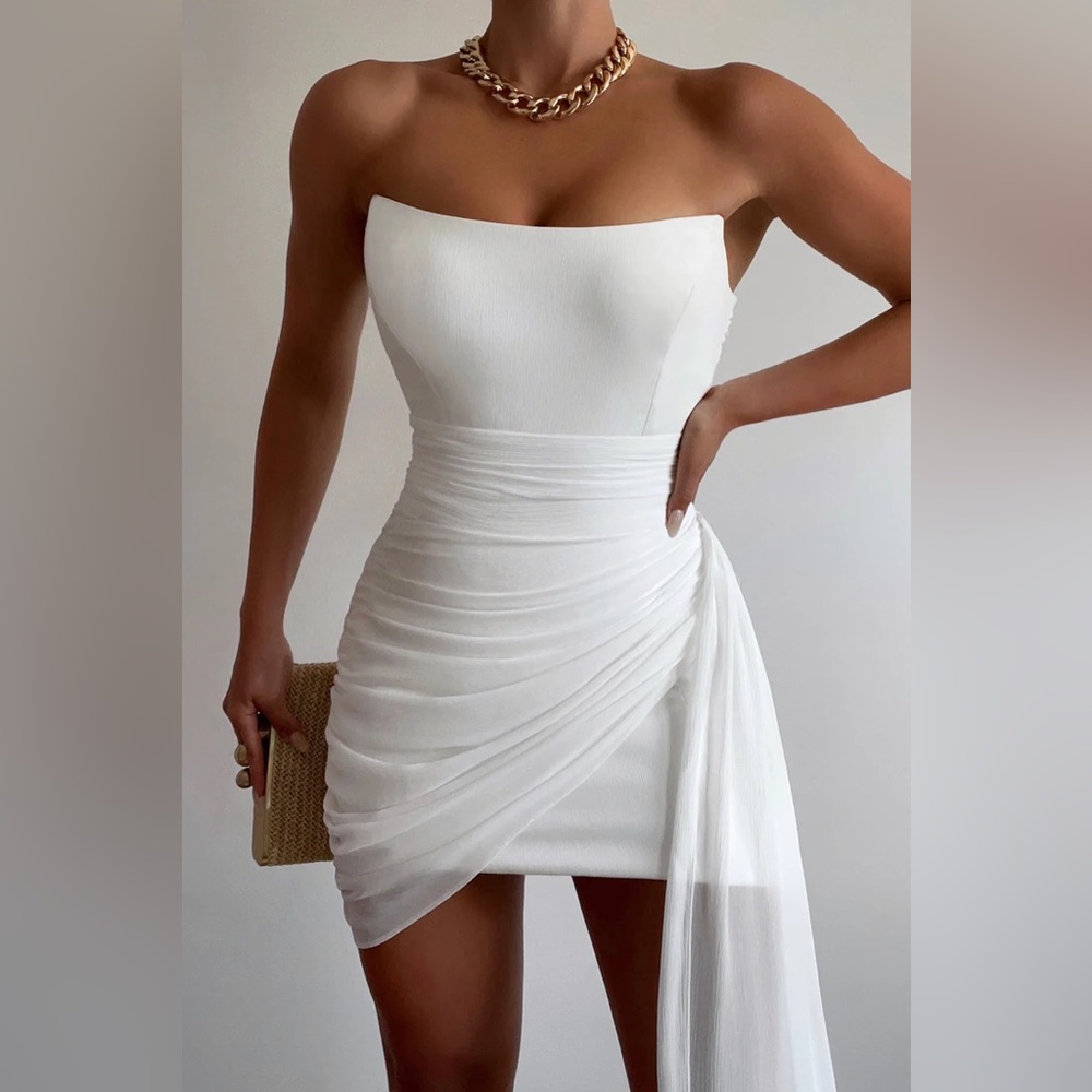 Runway the label - NIGHT LOVER DRESS - WHITE
